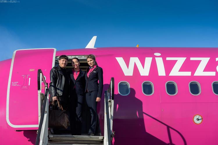 Wizz Air are un ANUNȚ important pentru Cluj. Au depășit 100.000 de pasageri 