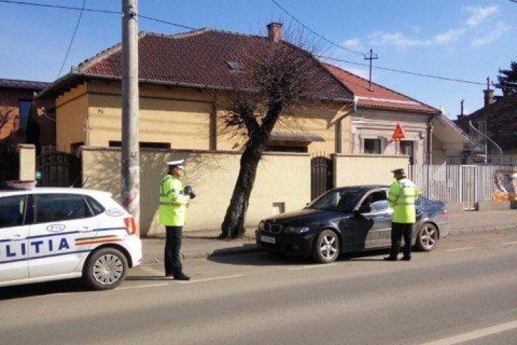 Razie în trafic la Cluj, pentru a depista vitezomanii. Câți șoferi au rămas fără permis într-o singură zi FOTO