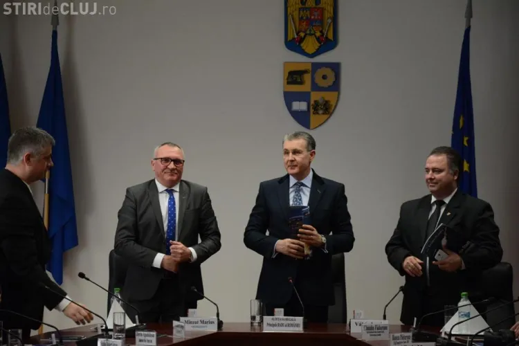 Alteţa Sa Regală, Principele Radu al României, în vizită de lucru la Consiliul Judeţean Cluj