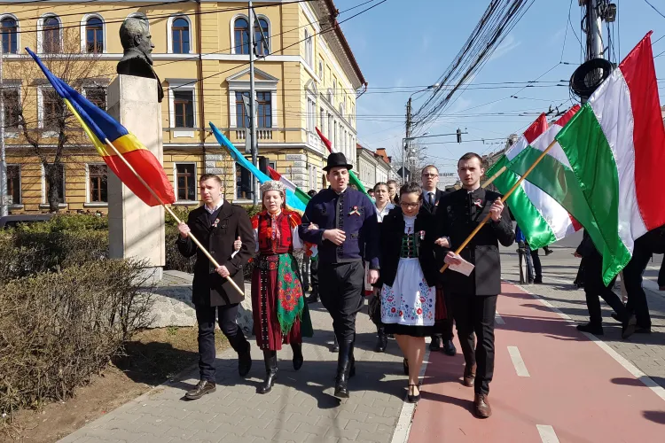 Cluj-Napoca: Normalitate la Ziua Maghiarilor de Pretutindeni - FOTO și VIDEO