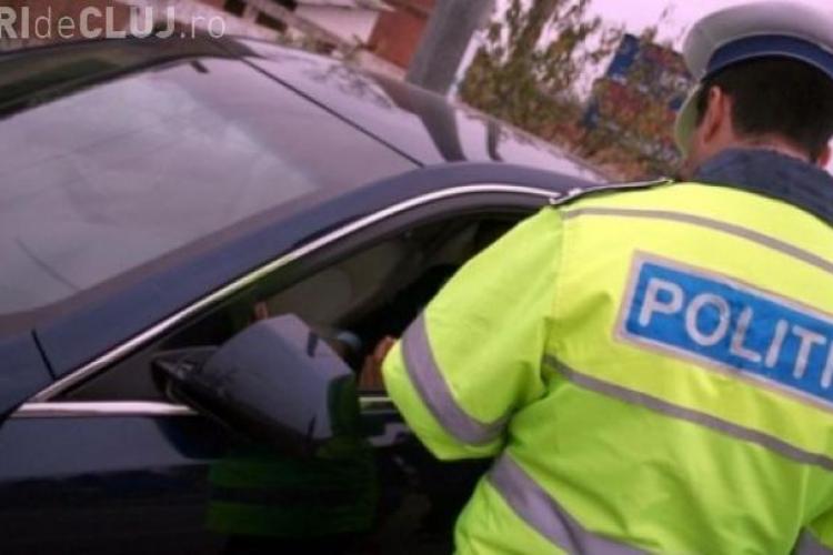 Șofer bucureștean prins conducând cu permisul suspendat, în traficul din Cluj. S-a ales cu dosar penal
