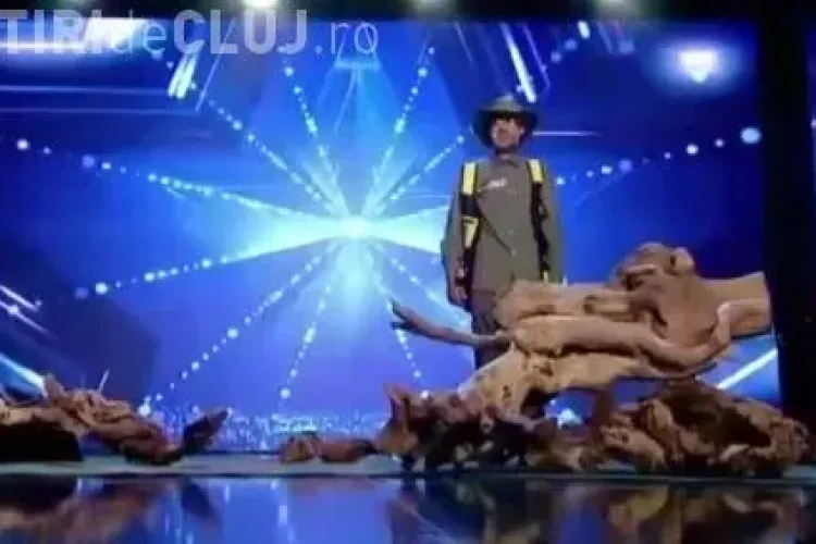 Un sculptor clujean a făcut senzație la ”Românii au talent”. A primit 4 de ”DA” din partea juraților VIDEO