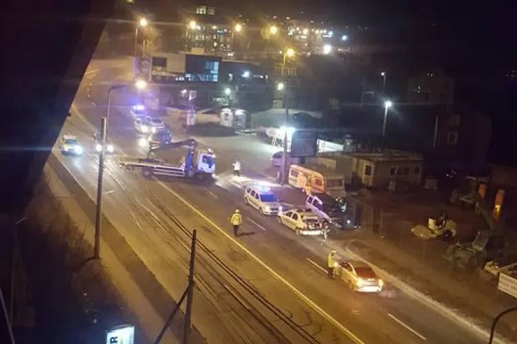 Accident cu o victimă pe strada Frunzișului, din Cluj-Napoca. Șoferul vinovat a fugit de la fața locului FOTO