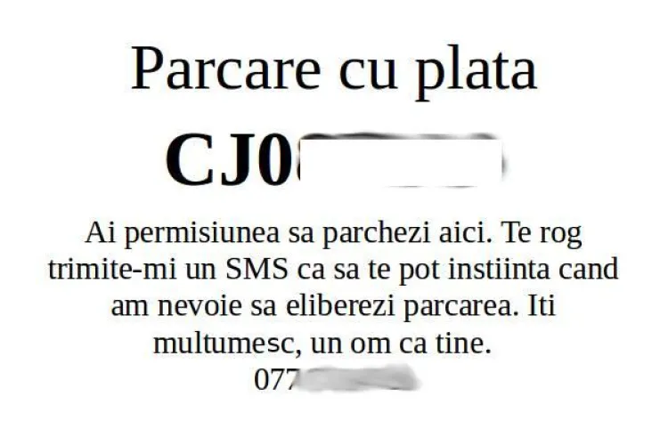 Cluj: #isharemyparking - Grup pe Facebook unde poți împărți parcarea cu altcineva