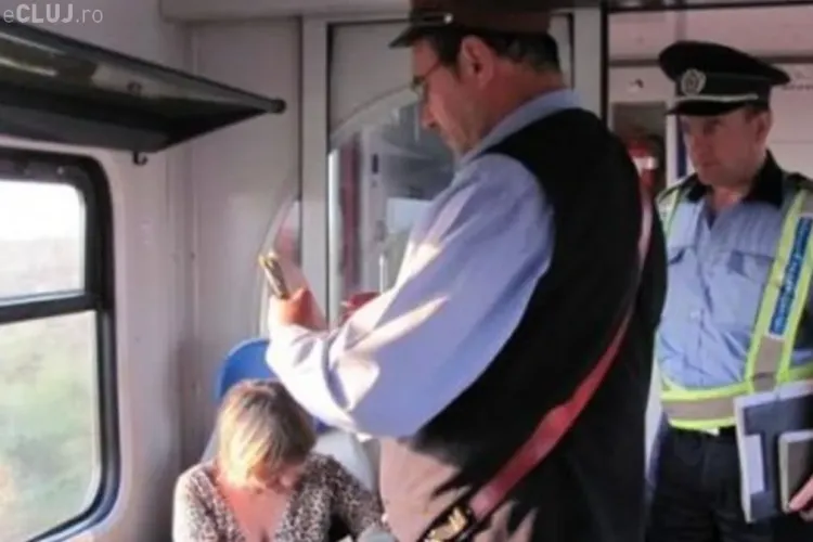 Vânătoare de călători ”ilegaliști” pe trenurile din România