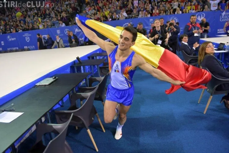 Gimnastică la Cluj: Marian Drăgulescu, ARGINT la sărituri 