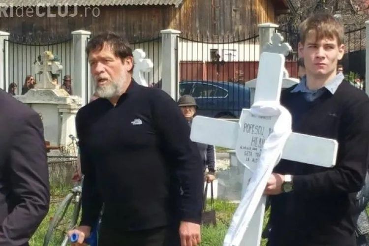 Imagini de la inmormantarea micutei alpiniste Dor Geta Popescu