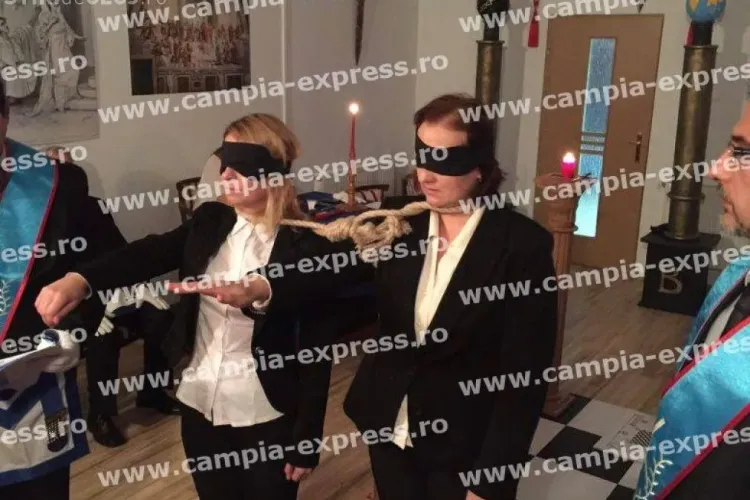 Ritualuri MASONICE la Câmpia Turzii, organizate de politicieni: Jur, in numele Arhitectului Suprem al tuturor lumilor