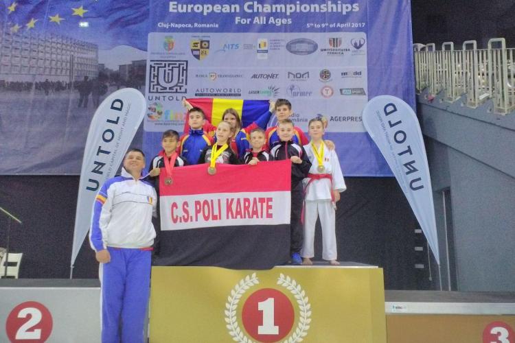 Campionatul European de Karate WUKF la Cluj. Ce rezultate au avut sportivii clujeni