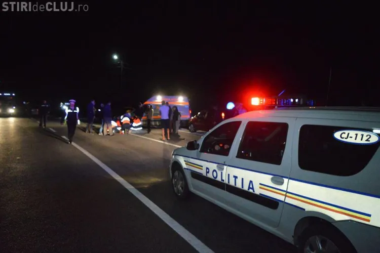 Cluj: Remorca tractată a lovit un autoturism, dar șoferul nu s-a oprit. Și-a abandonat remorca