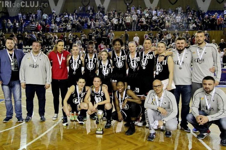 U Cluj a pierdut finala campionatului național de baschet feminin. Fetele sunt vicecampioane