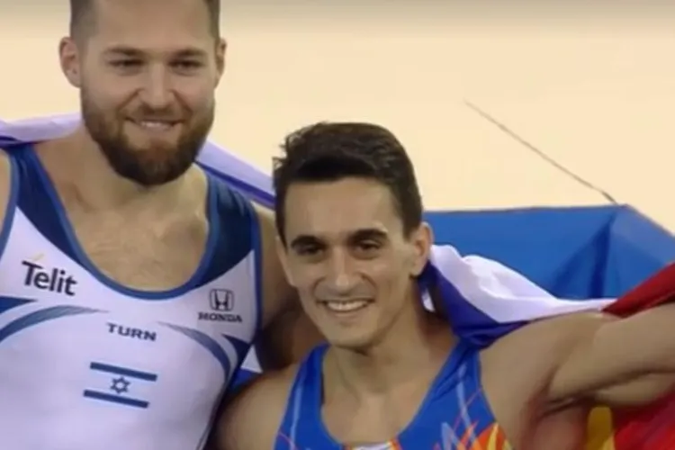 AUR pentru Marian Drăgulescu la Campionatul European de la Cluj. Drăgulescu e campion european la sol - VIDEO