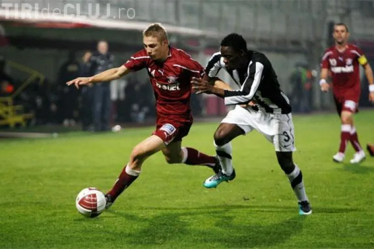 Rapid a sters pe jos cu U Cluj, intr-un meci terminat cu scor de neprezentare: 3-0 - Vezi REZUMAT VIDEO