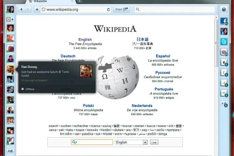 RockMelt, un nou browser axat pe social media: Facebook, Twitter si Google