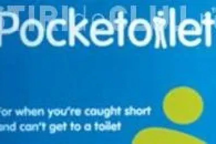 A aparut toaleta de buzunar! Esti la un concert si nu ai unde merge la WC? Vezi aici solutia - FOTO