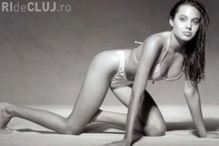 Angelina Jolie, sexy inca din tinerete - Galerie FOTO