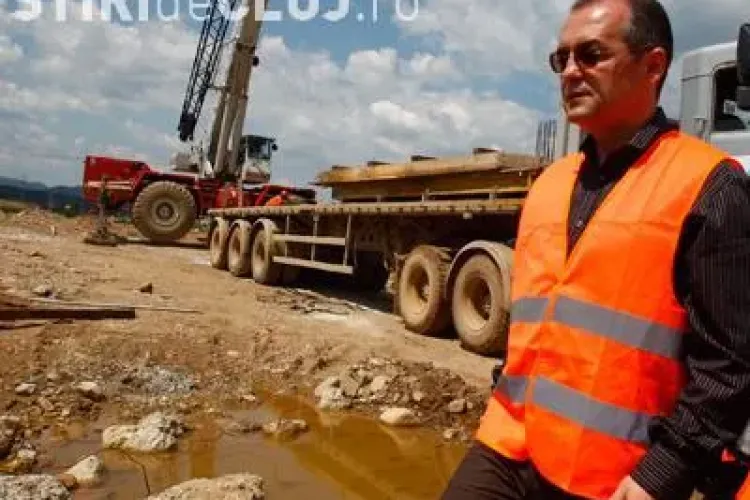 Emil Boc inaugureaza sambata 10 kilometri din Autostrada Transilvania