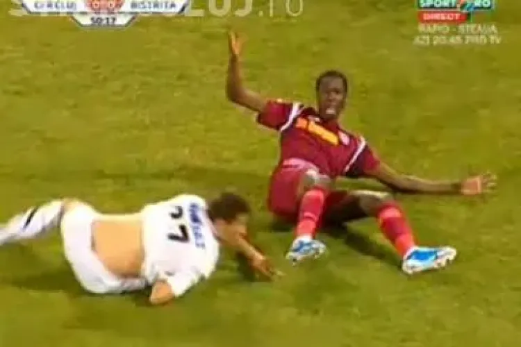 CFR Cluj a fost invinsa de arbitri in meciul din Cupa cu Gloria Bistrita - REZUMAT VIDEO