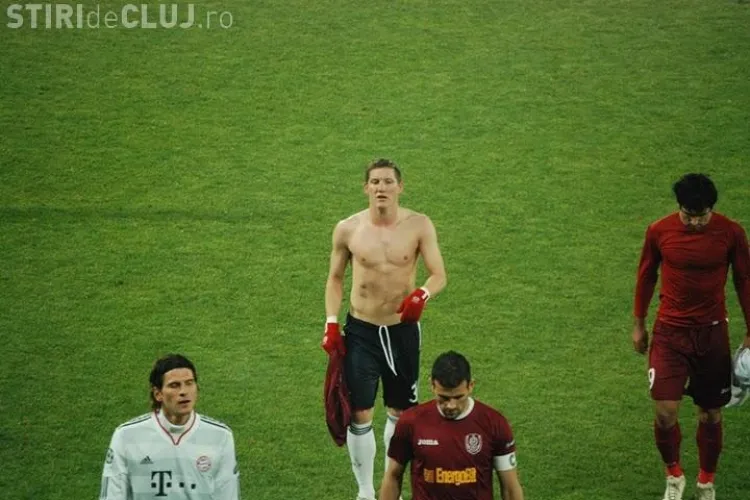 Culio n-a inscris dar a luat tricoul lui Schweinsteiger inca de la finalul primei reprize - FOTO