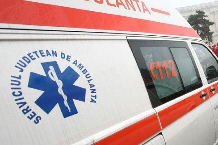 Accident pe drumul Cluj-Gherla. Un barbat de 53 de ani a fost ranit grav