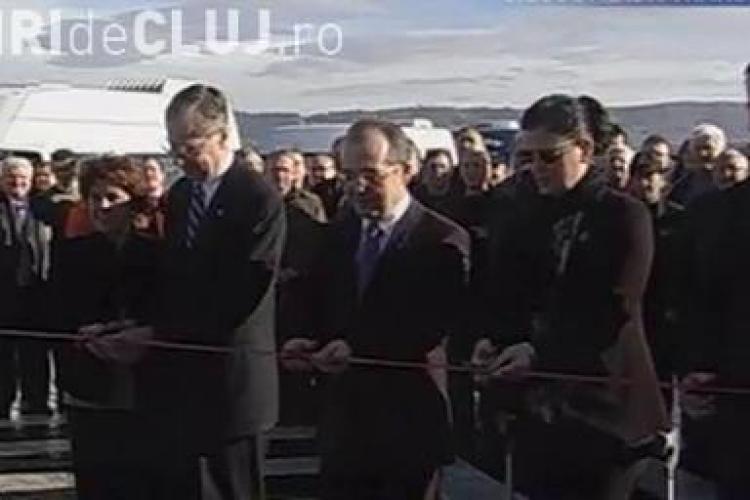 Programul lui Boc a intarziat cu 10 zile inaugurarea tronsonului de autostrada Turda-Campia Turzii 