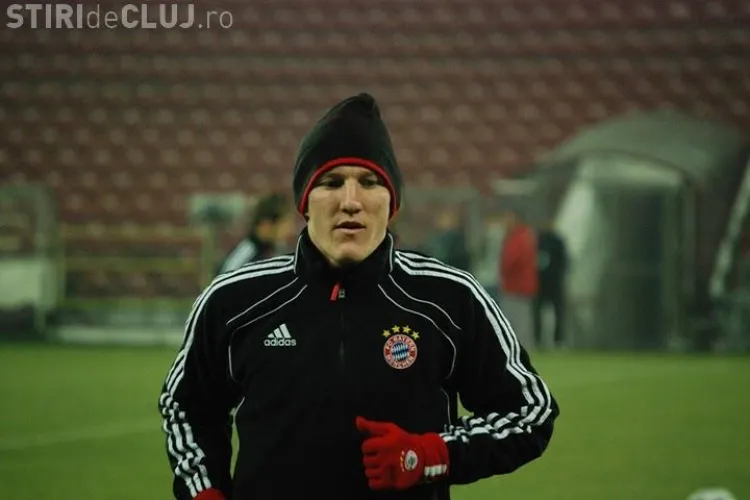 Jucatorii de la Bayern s-au antrenat pe stadionul din Gruia, iar azi s-au plimbat prin oras - Galerie FOTO