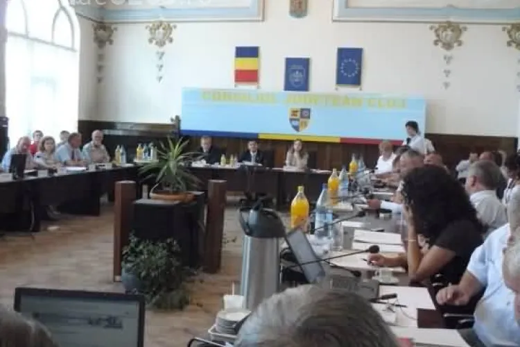 Comasarea Regiei Drumurilor Judetene si cea a Patrimoniului de Stat Cluj este blocata de catre consilierii PSD