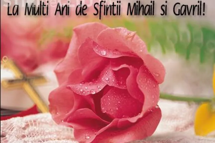 Peste 1,3 milioane de romani isi sarbatoresc astazi de Sfintii Mihail si Gavril ziua onomastica! La multi ani!