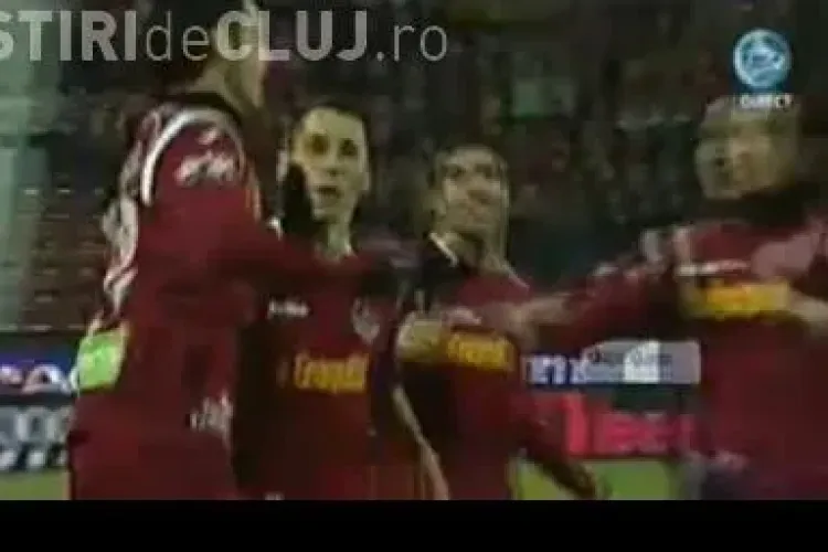 De Zerbi a inscris cel mai rapid gol al campionatului in meciul CFR Cluj - Gaz Metan Medias! VIDEO