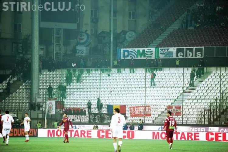 Jandarmeria Cluj: "Clubul CFR a vandut bilete numai in anumite sectoare! Suporterii lui Dinamo nu aveau bilete"