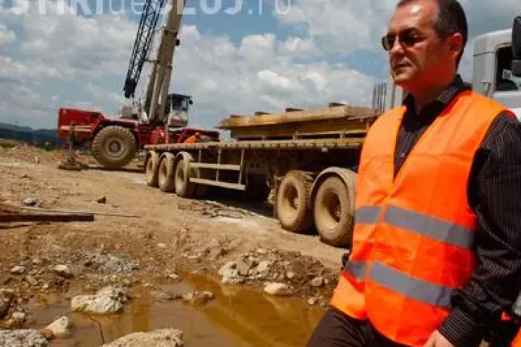 Premierul Emil Boc nu va inaugura sambata tronsonul Turda - Campia Turzii, din autostrada Transilvania! Drumul mai trebuie "cosmetizat"