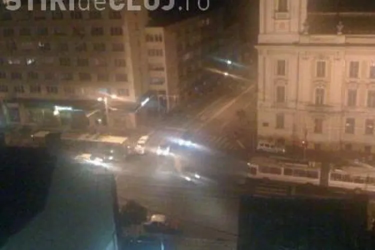 Un barbat baut a fost lovit de un troleibuz pe strada Memorandumului