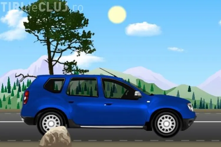 Dacia a lansat un joc pe internet cu masini fabricate in Romania