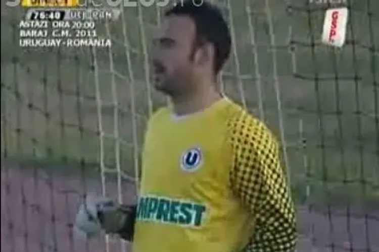 Hutanu a aparat un penalty executat slab de Voiculet - VIDEO