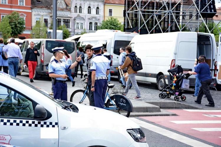 Protecție suplimentară în weekend, la Cluj, de zilele orașului. Ce recomandă polițiștii
