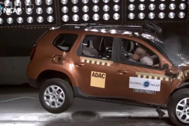 Renault Duster, VARZĂ la testul de siguranţă: 0 stele la crash