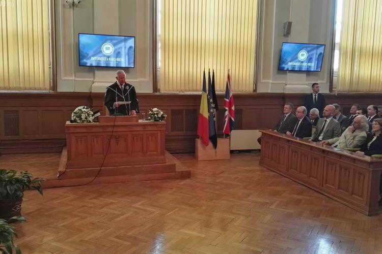Prințul Charles a ajuns la UBB Cluj! Cu ce discurs a fost primit de rectorul Ioan Aurel Pop