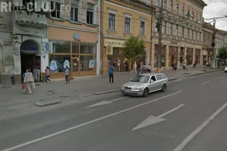 Boc îngustează trotuarul din fața Consulatului Maghiar: ”Puțin, cu sub un metru” - VIDEO