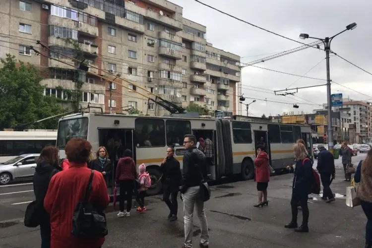 Cluj-Napoca: Așa se circulă în 2017 la ora 8:30 dimineața - FOTO