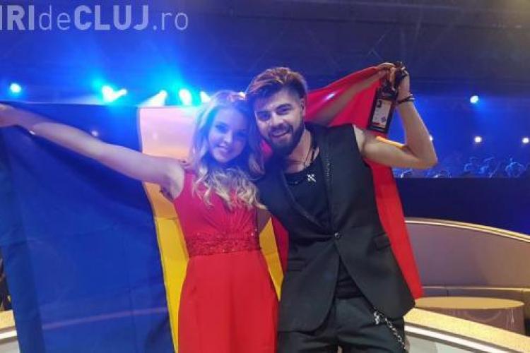 Ilinca Băcilă și Alex Florea au calificat România în finala Eurovision. Vezi momentul lor VIDEO