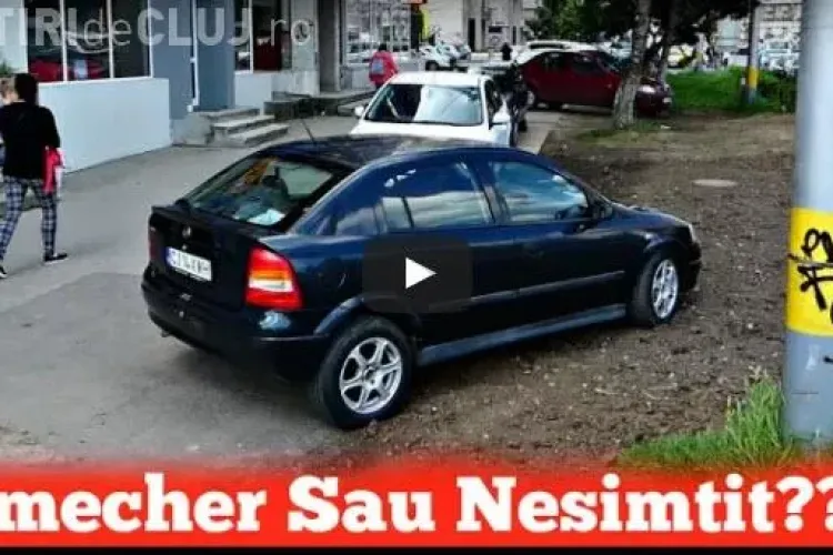Cluj: A parcat ca un ”șmecher” în Mărăști, dar oamenii aproape l-au luat la bătaie - VIDEO