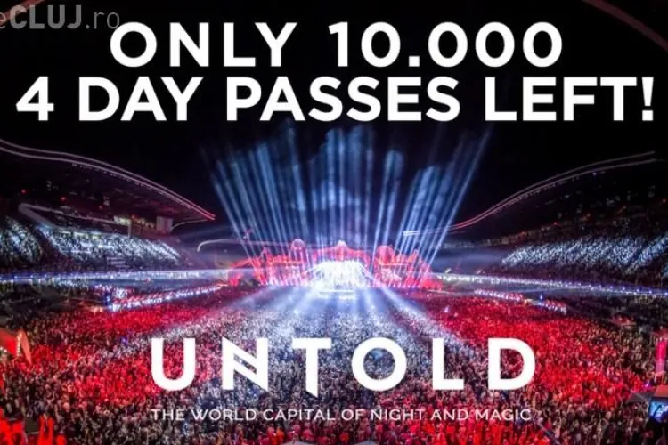 Mai sunt doar 10.000 de abonamente de 4 zile pentru UNTOLD 