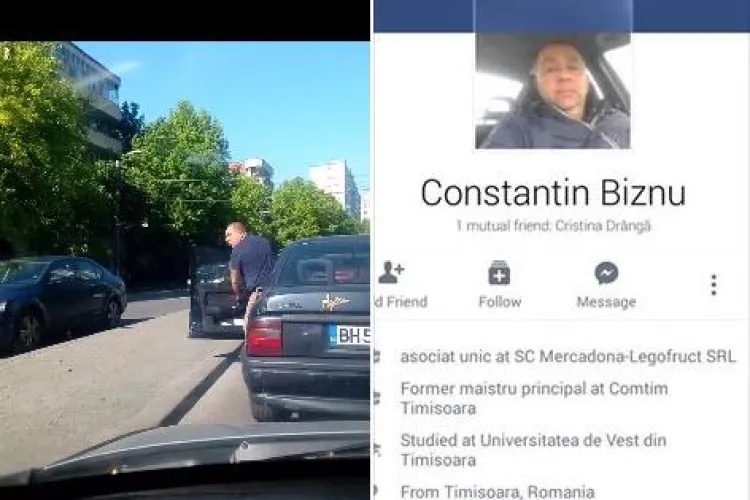 Road Rage pe un drum din România: A scos parul pentru că l-am claxonat - VIDEO