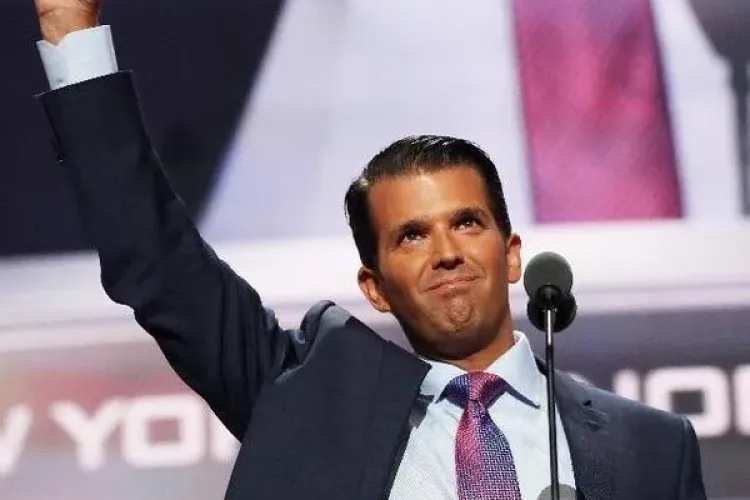 Fiul lui Donald Trump și unul dintre copiii lui se află în Romania