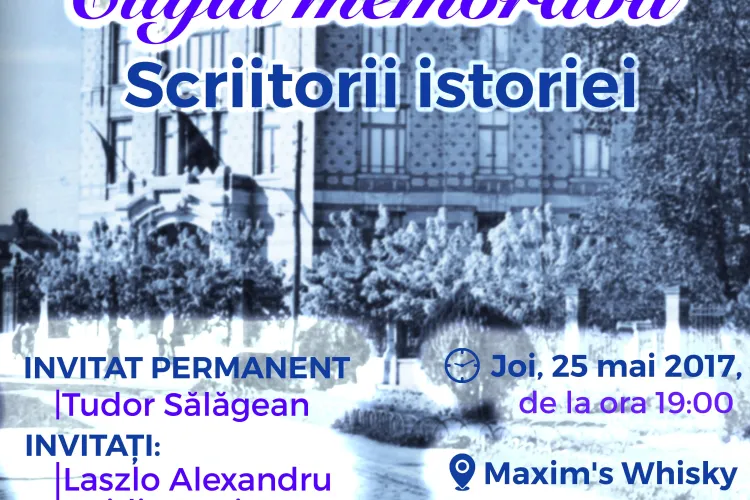 Zilele Clujului 2017: Povești despre Cluj - Clujul memorabil-scriitorii istoriei