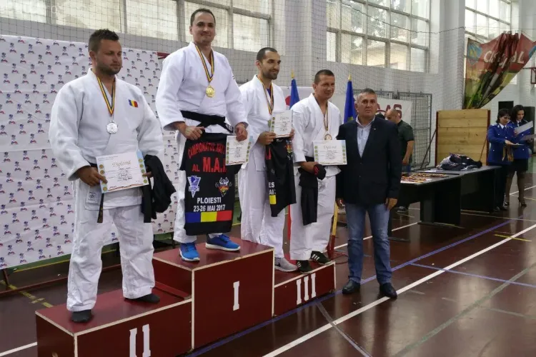 Aur pentru jandarmul clujean Adrian Petre - FOTO