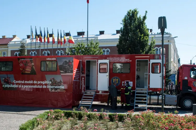 Caravana ”Fii pregătit” ajunge la Cluj