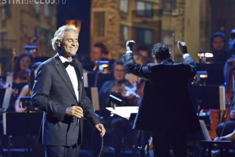 Cum a fost concertul lui Andrea Bocelli la Cluj - VIDEO