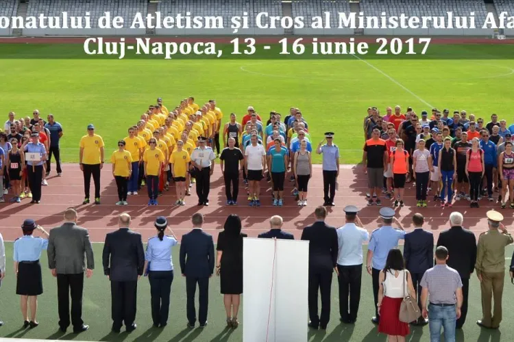 Concurs de atletism MAI, la Cluj-Napoca. Care structuri s-au descurcat celmai bine FOTO