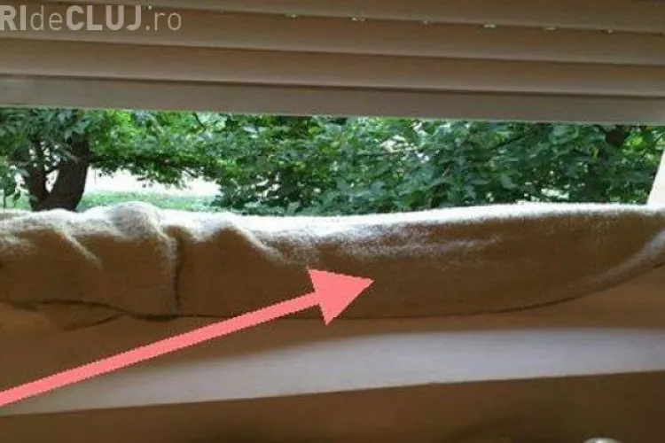 Pune un prosop ud la fereastră. Ce efect va avea acest truc